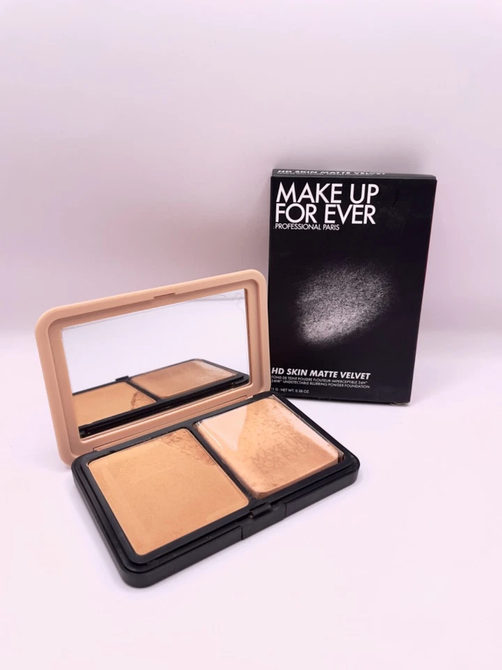 Make Up For Ever HD Skin Matte Velvet Blurring Powder Foundation Shade 1Y18 NEW - Image 1 of 4
