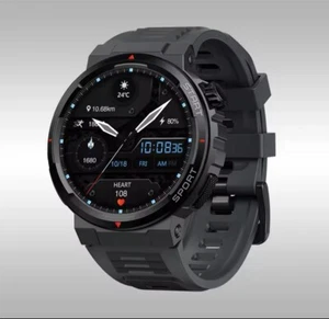 New Zeblaze Ares 3 Plus 1.43'' HD AMOLED Display Smartwatch Black - Picture 1 of 8
