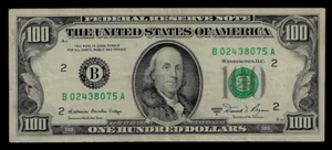 US 100 Dollars 1981 FRN New York, New York - Picture 1 of 2