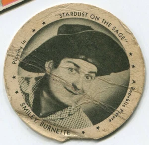 Coperchio Hoodsie Dixie anni '40 - Smiley Burnette "Polvere di stelle sulla salvia" - Foto 1 di 2