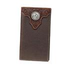 Men's Triangle Top Rodeo Wallet One Size Brown