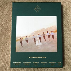 BTS GROUP [ Memories of 2016 Official Photobook + DVD Set ] New /+GFT