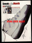 1995 Michael Jordan  Original Nike Print Ad For Air Jordan Xi (B008)