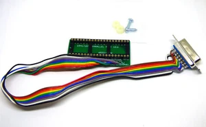 1571 Parallel port+COMMODORE C64 128 USER PORT PARALLEL ADAPTER, ZoomFloppy comp - Imagen 1 de 14