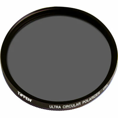 Tiffen W67UCP 67mm WTR/WHT Ultra Circular Polarizer Filter - Enhances Clouds - Image 1 of 4