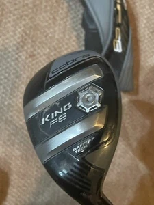 Cobra King F8 Grey/Black 25° A-75 Hybrid Flex Rogue Pro LH Left Hand Club Cover - Picture 1 of 5