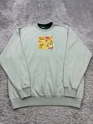 Vtg MC Sportswear Sweatshirt Men XL Mint Green Fleece Crewneck Pullover Sweater - Image 1 of 4