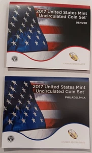 2017 P & D US Mint Set Uncirculated 20 Coins OGP Original Mint Packaging - Picture 1 of 4