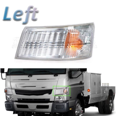Lámpara de esquina delantera izquierda señal de giro para Mitsubishi Canter FUSO FE FG 2012-18 Foto 1 de 4