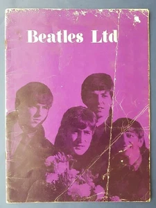 Programa de gira de Estados Unidos 1964 The Beatles Ltd Robert Whitaker raro - Imagen 1 de 10