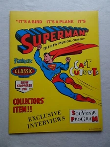 It's A Bird, It's A Plane, It's Superman Souvenir Program, Jack Cassidy OBC 1966 - Picture 1 of 8