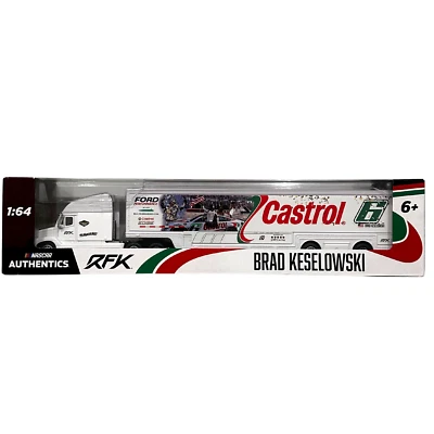 Camión retroceso NASCAR Authenticics 1/64 2024 Wave 07 Brad Keselowski Castrol #6 Foto 1 de 4