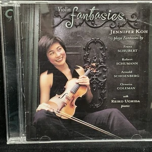 JENNIFER KOH violin - Fantasies Schubert Schumann Schoenberg - CEDILLE CD 2004 - Imagen 1 de 3