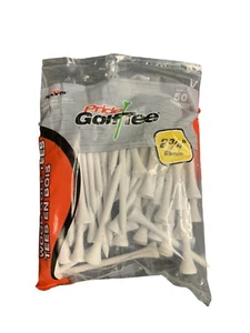 50 Pride Sports Golf Tee White 2 3/4 Inch Golf Tees 1 Pack of 50 Brand New - Picture 1 of 2