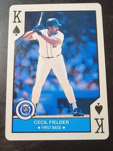 1990 US Playing Cards Major League All-Stars #KS Cecil Fielder *BUY 2 GET 1 FREE
