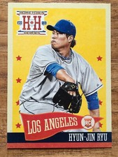 2013 PANINI HOMETOWN HEROES HYUN-JIN RYU ROOKIE CARD No.251 Los Angeles
