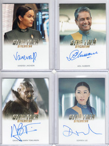 Star Trek Discovery Season 3 autograph card - you pick