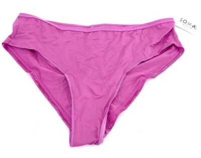 Soma Intimates Vanishing Edge Micro Cheeky Hipster ~ Orchid Daze ~ Size: L (NWT) - Image 1 of 4