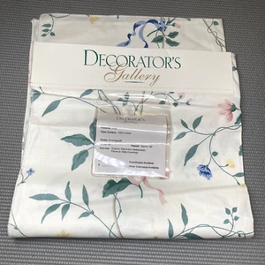 Decorator's Gallery Upholstery Fabric Sample 26" Panel 100% Cotton Floral 2433 - Picture 1 of 12