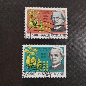 1984 Vatican City Death Gregorio J. Mendel fine used Lightly Hinged - Picture 1 of 1