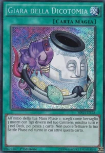 CARTA YU GI OH - GIARA DELLA DICOTOMIA - MP14-IT172 - HOLO - RARA - Imagen 1 de 1