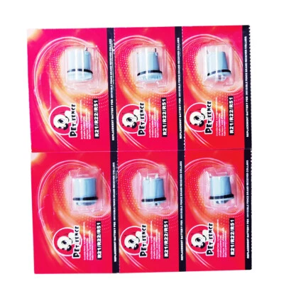 6pcs Invisible Fence Replacement R21 R22 Microlite Dog Collar Battery Power Cap - Image 1 of 4