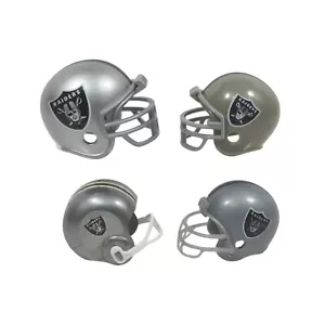 Las Vegas LA Raiders Mini NFL Football Helmet Collector Gift Lot or Cake Toppers - Picture 1 of 10