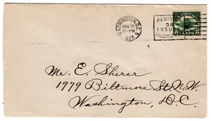 C4 Propeller 8c Airmail First Day Cover 1923 - H. Hammelman  - Picture 1 of 2