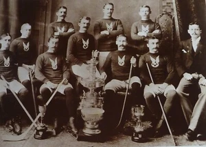 NHL HOCKEY PHOTO PRINT TEAM PHOTO MONTREAL AMATEUR ATHLETIC ASSOCIATION 1893 - Picture 1 of 1