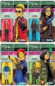 My Chemical Romance DANGER DAYS Super 7 ReAction Figuren Wave 1 NEU 4er Set moc - Bild 1 von 12