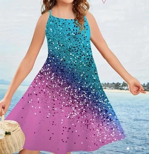 Niedliches Mädchenkleid Gr. 146/152 neu - Bild 1 von 1