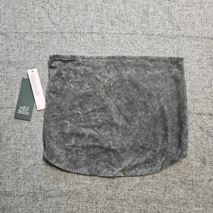 Washed Gray Tube Top Small NWT Y2K 90s Grunge Minimalist Basic Tube Top Gothcore - Picture 1 of 6