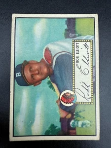 1952 Topps Bob Elliot #14 *VG+* CENTERED - Bild 1 von 2