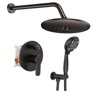 Shower Faucet - 10 Inch Multifunctional High Pressure Shower Head System with - Picture 1 of 7
