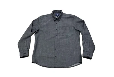 Wool & Prince Men's Button Down Shirt Size L Regular Fit Heritage Preppy Classic - Image 1 of 4