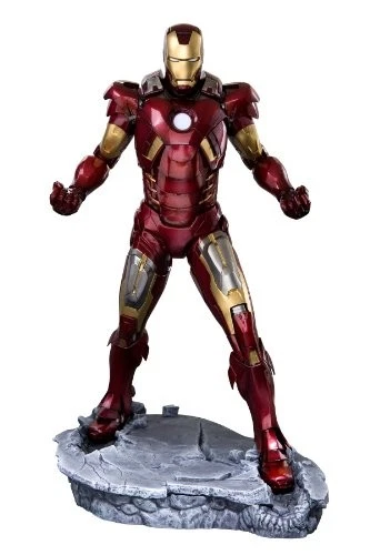 Boneco Kotobukiya THE AVENGERS MOVIE ARTFX Iron Man MARK VII kit de montagem simples - Imagem 1 de 4