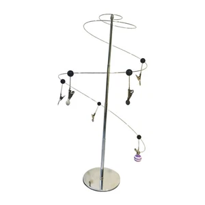 Desktop Photo Holder with Clips Adjustable Height for Card Gift Anniversary - Picture 1 of 5