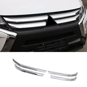 For Mitsubishi Eclipse Cross 2018-2023 Chrome Exterior Front Grille Grill Strips - Picture 1 of 9