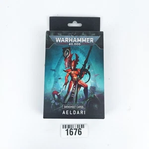 Games Workshop Warhammer 40000 Aeldari 10th Edition Datacards - Bild 1 von 1