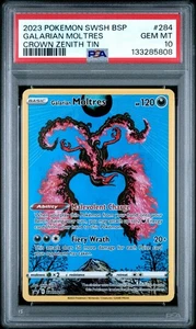 PSA 10 Galarian Moltres SWSH284 SWSH: Sword & Shield Promo Cards Holo - Picture 1 of 2