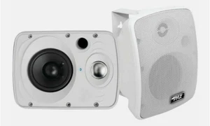 Sistema de altavoces Pyle impermeable y Bluetooth 6,5"" interior/exterior blanco 800 vatios - Imagen 1 de 5