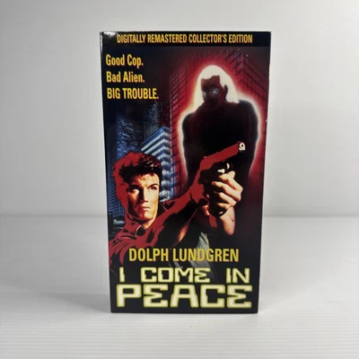 I COME IN PEACE Collector's Edition VHS DARK ANGEL Dolph Lundgren SCI-FI Alien - Image 1 of 4