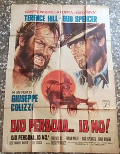 Manifesto originale 4F - DIO PERDONA... IO NO! - Movie Poster Affiche - Foto 1 di 1