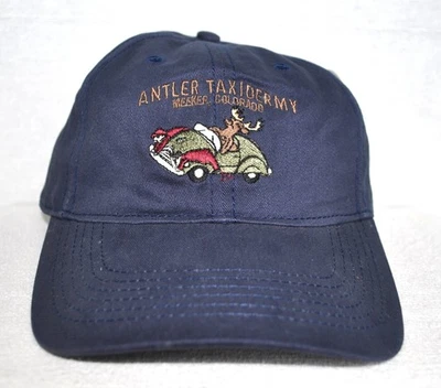 *ANTLER TAXIDERMY MEEKER COLORADO* Chapéu boné bola *OURAY 51005* - Imagem 1 de 3