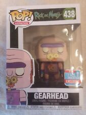 FUNKO POP!  Rick and Morty #438 GEARHEAD Fall Convention Exclusive *NYCC* *NIB*