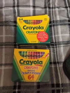 Crayola Crayon 64 Colors 127 Crayons One Missing.  - Picture 1 of 5