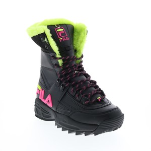 fila disruptor boots red