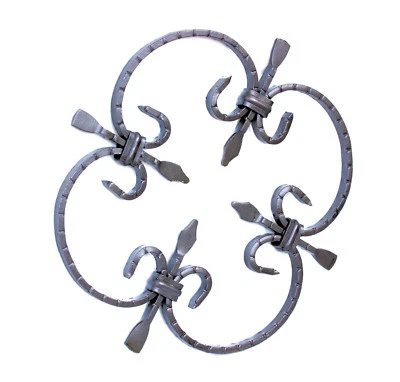 UHRIG Schmiedeeisen Ornament aus Stahl für Zaun, Geländer, Fenstergitter uvm. - Bild 1 von 4