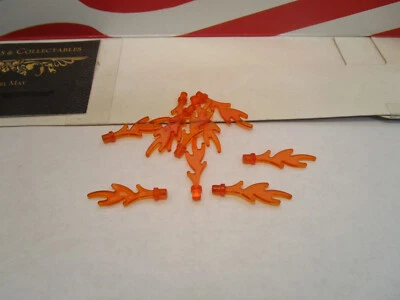 LEGO (10) TRANS NARANJA LLAMAS PARTE #6126, HARRY POTTER, CASTILLO, BATMAN O?? Foto 1 de 2