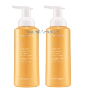 NUTRIMETICS NUTRI RICH GENTLE FOAM BODY WASH 400ML X 2 RRP $96 - Picture 1 of 1